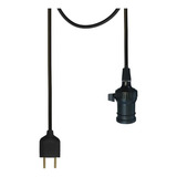 1 Cabo Pendente 1 5m E Bocal E 27 Com Interruptor E Tomada