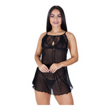 1 Camisola Sex Com Calcinha Atacado Moda Íntima Barato
