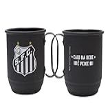 1 Caneca Alumínio 500ml Times Futebol São Paulo Corinthians Flamentos Palmeiras Santos Chopp Cerveja Bebidas Torcida Produto Oficial Santos 