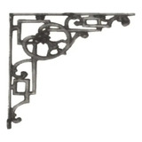 1 Cantoneira De Ferro N08 Mão Francesa 40x47 Cm Rig Fundidos