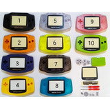 1 Carcaça Game Boy Color Advance Ou Sp Chaves X Y