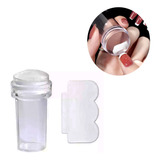 1 Carimbo Silicone Unha Francesinha Manicure Nail
