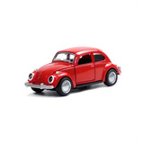 carrinho miniatura fusquinha ferro fusca portas vermelho