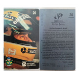 1 Cartão Telefônico Telebrás Série Ayrton Senna Antigo