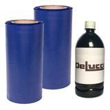 1 Cola Pneu Preta Litro E 1kg Rolo Vulcanite D vulk Borracha