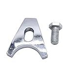 1 Conjunto De Braçadeira De Distribuidor De Alumínio SHLPDFM Cromada Braçadeira De Distribuição Para Todos Os Distribuidores Chevy 265 283 305 307 454 472 502 Motores Chevrolet