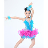 1 Conjunto lote De Vestido Profissional Infantil De Dança La