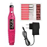 1 Conjunto Power Profissional De Máquina De Manicure Elétrica Caneta Pedicure Lixa De Unhas Ferramentas De Unha 6 Bits Broca Máquina De Broca De Unhas