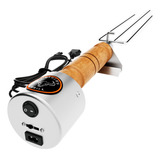 1 Espeto Giratório Elétrico Rotativo Churrasco Brothers Grill