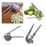 1 Espremedor Amassador Batata Nhoqueira Limão Alho Laranja