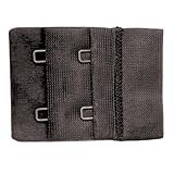 1 Extensor De Sutiã Preto Com 2 Ganchos 4cm