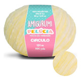 1 Fio Amigurumi Pelúcia Circulo 85g Maciez Aveludado 131m