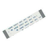 1 Flat Cable 11 Vias Normal 12mm Largura E 6cm Comprimento