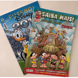 1 Gibi Turma Da Mônica Saiba Mais E 1 Gibi Pato Donald Esp 