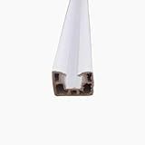1 Guia Trilho Superior Branco Para Porta Sanfonada De Pvc BCF 80 Centimetros
