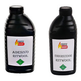 1 Kg Adesivo 1 L Endurecedor Pra Manta De Fibra Cerâmica