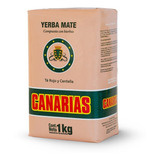 1 Kg Erva Mate Uruguaia Canarias Té Rojo Y Centella