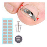 1 Kit Adesivo 2 Ferramentas Órtose Correção Unhas Encravadas
