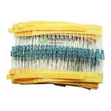 1 Kit De Resistores Variados 1 4w 1 30 Valores 600 Peças