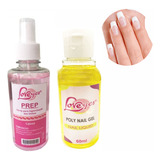 1 Kit Prep Higienizador Monomer Liquido Poligel Acrigel Unha