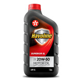 1 Litro Óleo Motor Mineral 20w50 Superior Sl Texaco Havoline