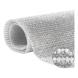 1 Manta De Strass 60 Cm X 15 Cm 1 Linha