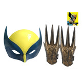 1 Máscara 2 Garras Wolverine Logan