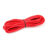 1 Metro Fio Silicone 12awg Preto Ou Vermelho