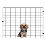 1 Modulo Para Cercadinho Pet Dobrável Filhote Cachorro 60x80