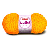 1 Novelo Lã Mollet 100g Círculo Para Croche Trico