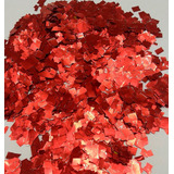 1 Pacote Confetes Para Balão Mini Picadinho Vermelho 25g