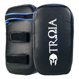 1 Par Aparador De Chute Troia Mma Personal Cor Azul