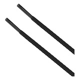 1 Par Cadarço Redondo Coturnos Botas Tênis Cera 110 Ou 160cm