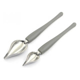 1 Par Colher Pluma Empratamento Finalização Chef Gastronomia