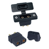 1 Par Conectores De Energia Xt90e m E Xt90 f Prova D água