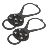 1 Par De Grampos De Escalada De Neve Ao Ar Livre Com 5 Dente