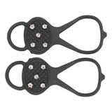 1 Par De Grampos De Escalada De Neve Ao Ar Livre Com 5 Dente