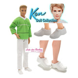1 Par De Sapato Para Boneco Ken Barbie 15 Modelos Original