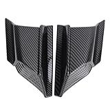 1 Par De Spoiler Dianteiro Para Motocicleta ABS Proteção Contra Impacto Winglets De Carenagem Lateral Spoiler Lateral Para Motocicleta Carenagem Aerodinâmica Winglets Para