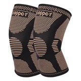 1 Par Joelheira Compressão Esportiva Protege Lesões Muscular