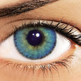 1 Par Lente De Contato Natural Colors Anual Com Ou Sem Grau