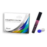 1 Par Lentes De Contato Coloridas Air Optix Colors Com Borda