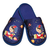 1 Par Pantufa Infantil Estampada Macia Home