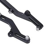 1 Par Preto Motocicleta Pára Brisas Ajustador De Alumínio Suporte Substituição Para Nc750x 2021 Acessórios Da Motocicleta