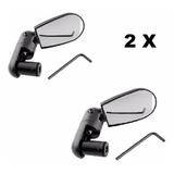 1 Par Retrovisor Bike Espelho Bicicleta Guidão Mtb Speed