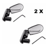 1 Par Retrovisor Bike Espelho Bicicleta Guidão Mtb Speed