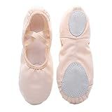 1 Par Sapatilhas De Balé De Couro Pano De Sapatos De Balé Pés De Balé Sapatos De Balé De Lona Sapatilhas De Ballet Sapatilhas Femininas Criança Pequena Filho Equipamento De Dança