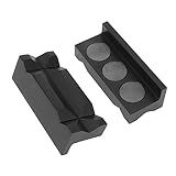 1 Par Vise Jaw Cover Com Banco Magnético Vise Jaw Pad Protector Para DIY Madeira Metal Peças De Plástico