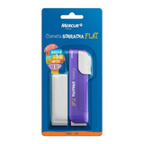1 Pc Borracha Escolar Caneta Borracha Flat Com Refil Extra