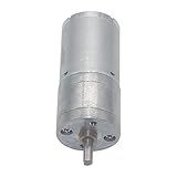 1 Peça 25GA 370 DC Motor Redutor Motor Motor De Baixa Velocidade Alta Torque Modelo 6V12V24V Robô Inteligente Cor 16 Tamanho 24V 